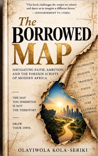 The Borrowed Map book cover by Olayiwola Kola-Seriki